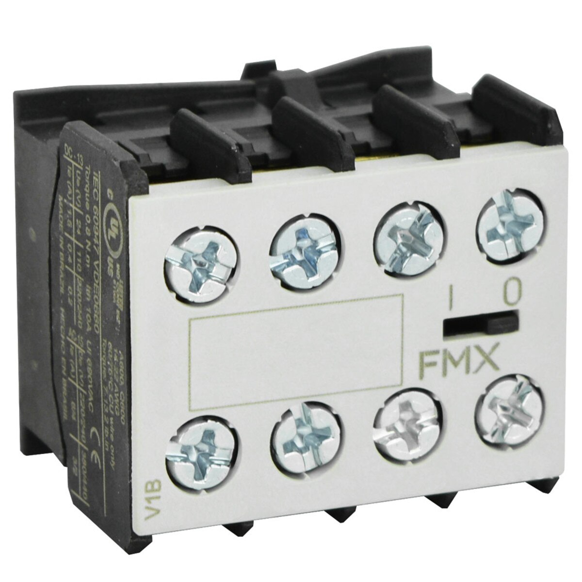 50/60Hz Non-reversing 600V 7A 3 Pole FMX Mini Contactor Aux: 1NC Screw Clamp Terminals Coil: 400-415/480VAC 50/60Hz Non-reversing 600V 7A 3 Pole FMX Mini Contactor Aux: 1NC Screw Clamp Terminals Coil: 400-415/480VAC